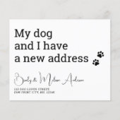 Begroting we hebben mijn hond verplaatst en ik heb (Voorkant)