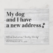 Begroting we hebben mijn hond verplaatst en ik heb (Voorkant)