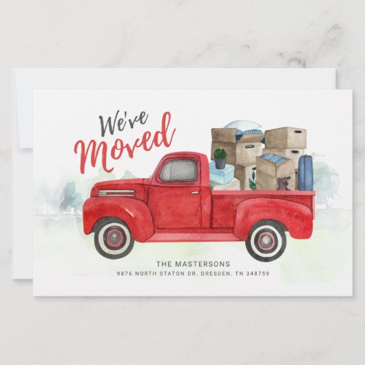 Begroting We hebben nieuwe adreswijziging aangekon (Voorkant)