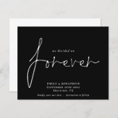 Begroting We hebben op forever Black beslist om de (Voorkant / Achterkant)