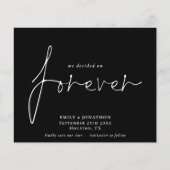 Begroting We hebben op forever Black beslist om de (Voorkant)