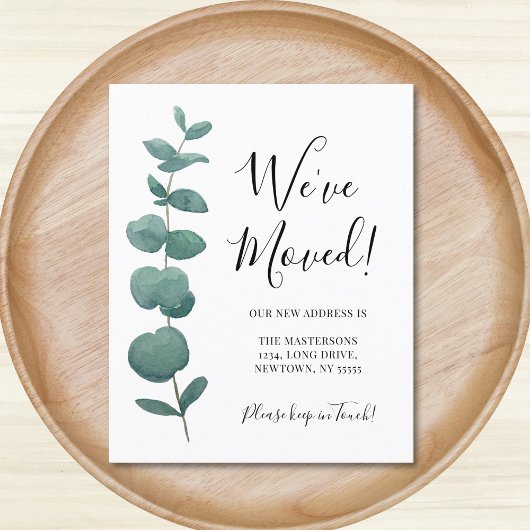 Begroting We hebben wijziging adres Eucalyptus ver