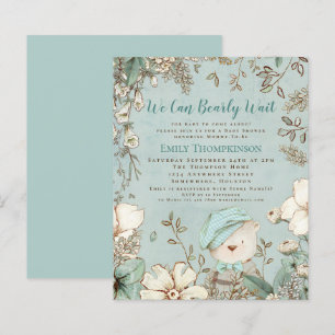 Begroting we kunnen Baby shower afwachten uitnodig