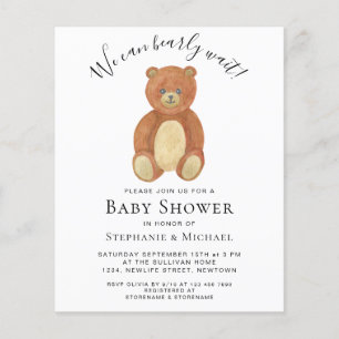 Begroting We kunnen het Baby shower voor paren afw