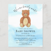 Begroting We kunnen het Baby shower voor paren afw (Voorkant)