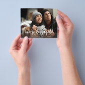 Begroting We zijn een minimalistische H-foto Flyer (Hand)