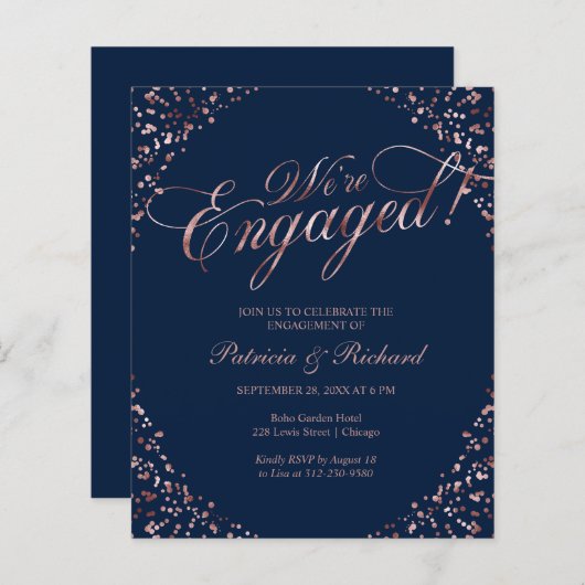 Begroting We zijn een uitnodiging van de Engagemen (Voorkant / Achterkant)