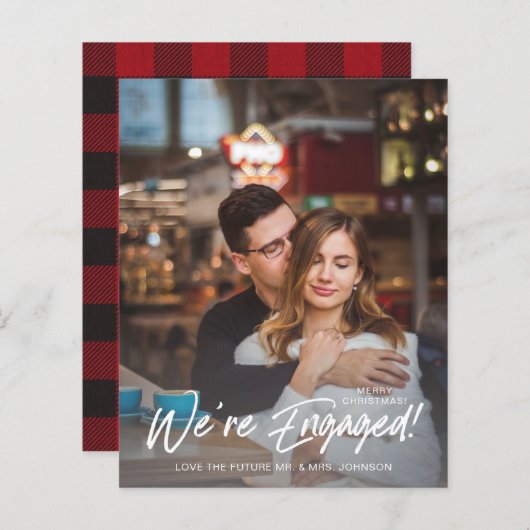 Begroting We zijn ingelegd V Foto Buffalo Check (Voorkant / Achterkant)