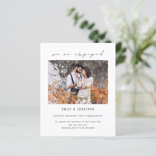 Begroting wij zijn de Beheerde Aankondiging van he (Staand voorkant)