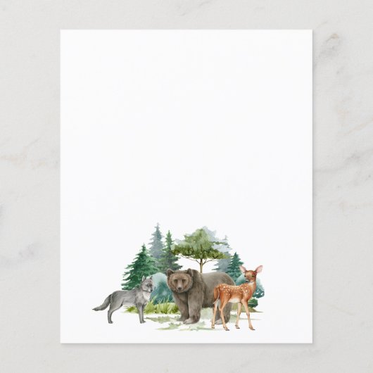 Begroting Wilde 1-jarig bosbos (Achterkant)