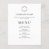 Begroting - willekeurig kleurenkerstmenu (Voorkant)