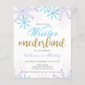 Begroting winter nederland 1ste verjaardag blauwe  (Voorkant)