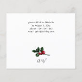 Begroting winterkleertjes en pine-kerstdinnen flyer (Achterkant)