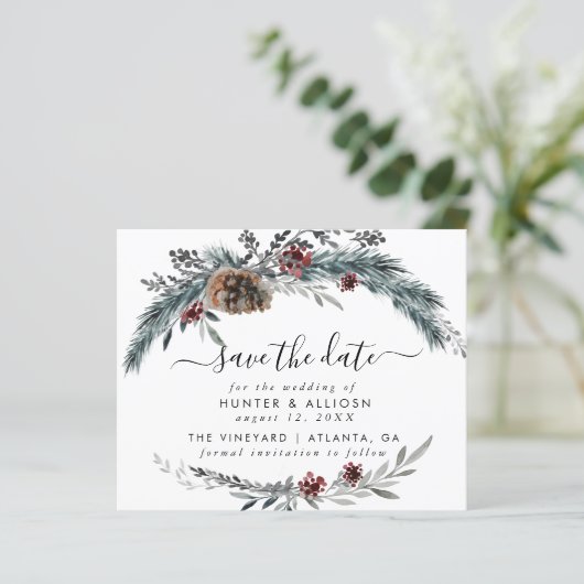 Begroting winterpine Bewaar datum (Staand voorkant)