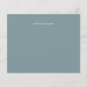 Begroting Wisteria Save Dates Dusty Sage Weddensch (Achterkant)