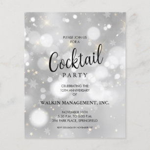 Begroting zakelijke Jubileum Flyer