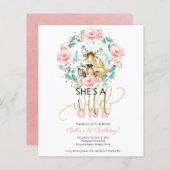 Begroting Ze is een eerste uitnodiging van de eers (Voorkant / Achterkant)