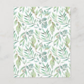 Begroting Ze is een eerste uitnodiging van één dag (Achterkant)