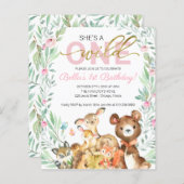 Begroting Ze is een eerste uitnodiging van één dag (Voorkant / Achterkant)