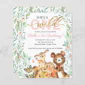 Begroting Ze is een eerste uitnodiging van één dag (Voorkant / Achterkant)