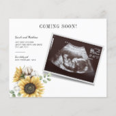 Begroting Zonnebloem Eucalyptus Zwangerschap Baby (Voorkant)