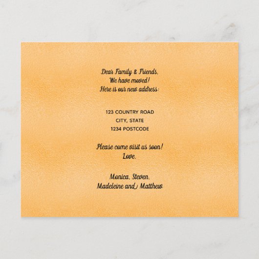 Begroting zwarte goudstad: aankondiging (Achterkant)