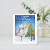 BEGROTINGSBAAN kerstkonijnenkonijn - Decorbitboom (Staand voorkant)