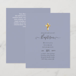 BEGROTINGSBaptisme Christening Communauté INVITES