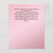 BEGROTINGSBaptisme Christening Communauté INVITES Flyer (Achterkant)