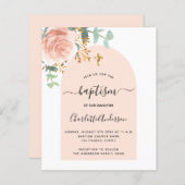 Begrotingsbaptisme eucalyptus roos goud bloemzetme (Voorkant / Achterkant)