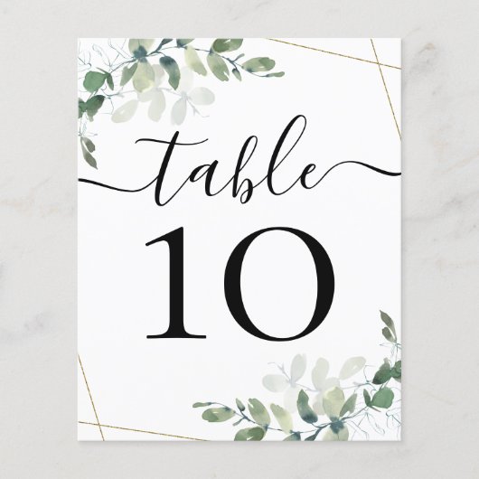 BEGROTINGSBEDRIJFSDUUR Eucalyptustabelnummer (Voorkant)