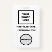 BEGROTINGSBEDRIJVEN LOGO EENVOUDIGE MINIMAAL BADG BADGE (Voorkant)