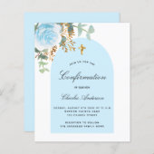 Begrotingsbevestiging eucalyptus blue boy floral (Voorkant / Achterkant)