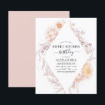 Begrotingsbezuiniging Boho Dusty Pink Floral Birth<br><div class="desc">Budget Boho Dusty Pink Floral Botanical Bohemian Tropical Waterverf Lijst Spring,  Summer,  Autumn,  Herfst Sweet 16 Birthday Party Celebration Invitations - bevat prachtige en elegante scripttypografie met moderne woestijnbodembloemen voor de speciale 16de Zweet Sithday Party.</div>