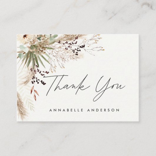 Begrotingsbodemkundig eenvoudig afstuderen dank u informatiekaartje (Voorkant)