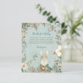 Begrotingsbundelboeken voor de Baby shower (Staand voorkant)