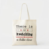 BegrotingsCanvas tas: "Geen knikkers in het huis v Tote Bag (Voorkant)