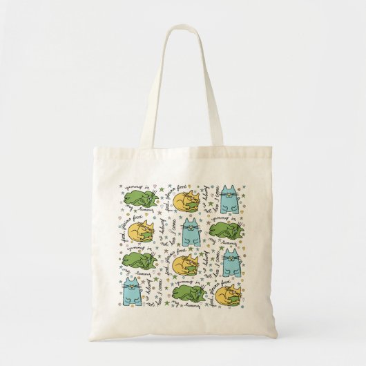 BegrotingsCanvas tas "Kat, Kat" (Voorkant)