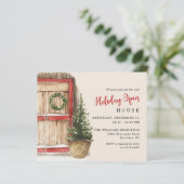 Begrotingscontrole | Country Holiday House Flyer (Staand voorkant)