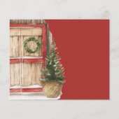 Begrotingscontrole | Country Holiday House Flyer (Achterkant)