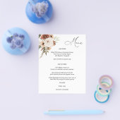 Begrotingscontrole neutraal menu Boho Floral (Enkel)