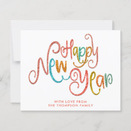 BEGROTINGSCoraal Blauwgroen Gold Glitter Happy Nie