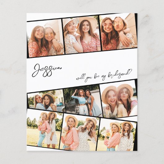 Begrotingsfilmstrip 9 Foto: Bridesmaid Voorstel (Voorkant)