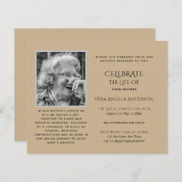 BEGROTINGSFOTO Herdenking UITNODIGINGEN