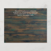 BEGROTINGSFOTO Herdenkingskaart UITNODIGINGEN (Achterkant)