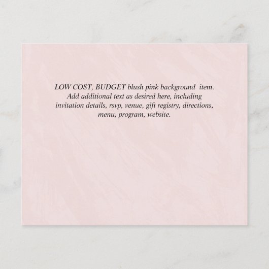 BEGROTINGSFOTO Viering van het Leven UITNODIGINGEN (Achterkant)