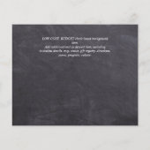 BEGROTINGSFOTO Viering van het Leven UITNODIGINGEN Flyer (Achterkant)