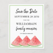 Begrotingsgezinshereniging Watermelon sparen de da (Voorkant)