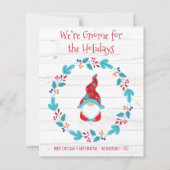 Begrotingsgnoom voor de Feestdagen Elf Rustic Wrea (Voorkant)