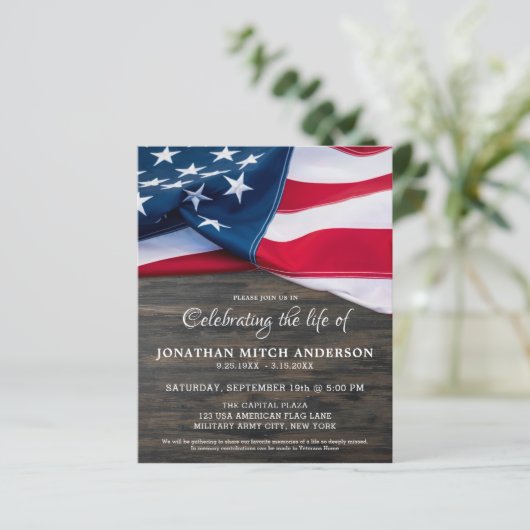 Begrotingsherdenking van de patriottische vlaginva (Staand voorkant)